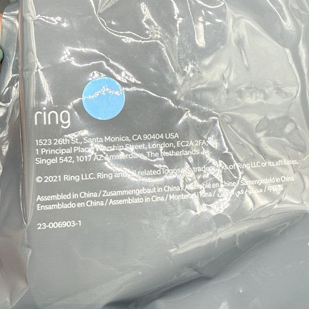 Ring Pole Mount Global for Spotlight Cam & Stick Up Cam White OEM Open Box New - Picture 4 of 13